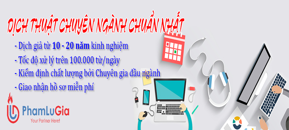 Dịch thuật chuyên ngành chuẩn nhất